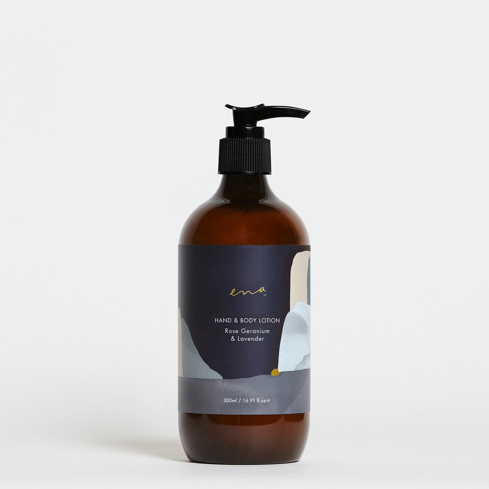 Hand & Body Lotion (500ml) - Rose Geranium & Lavender